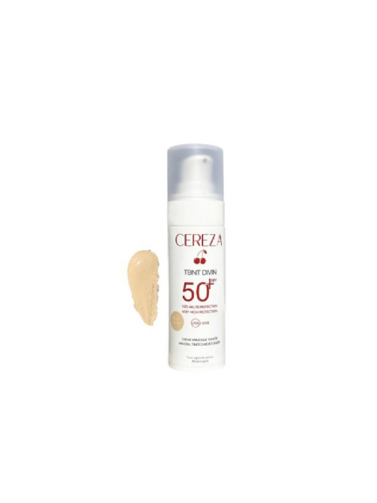 CEREZA teint divin ecran mineral beige naturel SPF50+   30ML