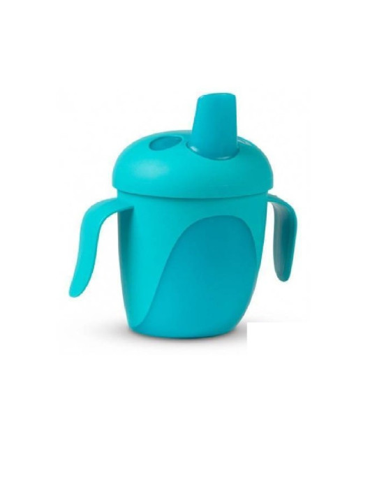 CANPOL BABIES tasse inversable turquoise 9m+ 240ml ref76/001