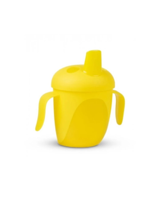 CANPOL BABIES tasse inversable jaune 9m+ 240ml ref76/001