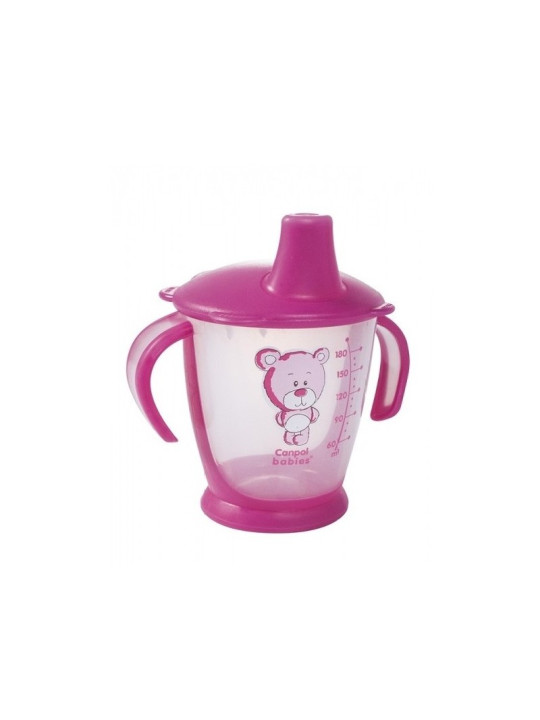 CANPOL BABIES  Tasse à anses antidéversement REF31/500