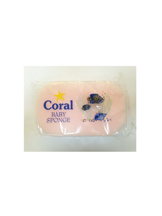 CANPOL BABIES  eponge de bain coraille REF.43/100