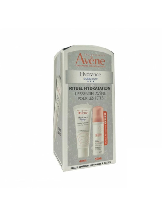 AVENE RITUEL HYDRATATION HYDRANCE LÉGÈRE + MOUSSE NETTOYANTE 50ML OFFERTE