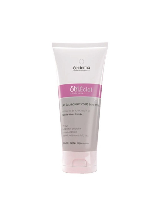 STRIDERMA LAIT DE CORPS ECLAIRCISSANTE CORPS, ZONE INTIME 200 GR