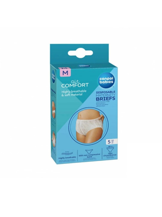CANPOL BABIES culottes de maternite jetable bt/5   "m"