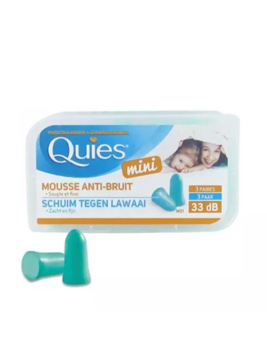 BOULLE QUIES MOUSSE ANT-BRUIT BT/6 MINI