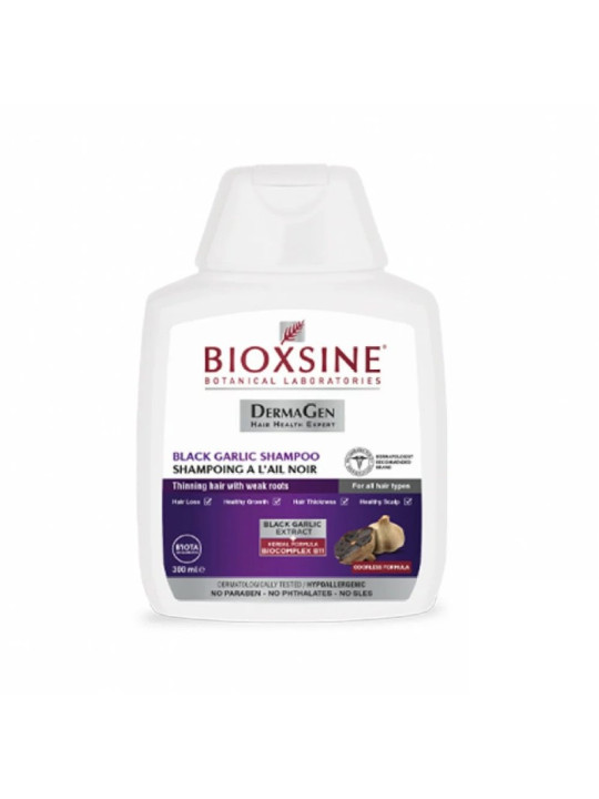 BIOXSINE Shampooing Anti-Chute à l'Ail Noir 300ML