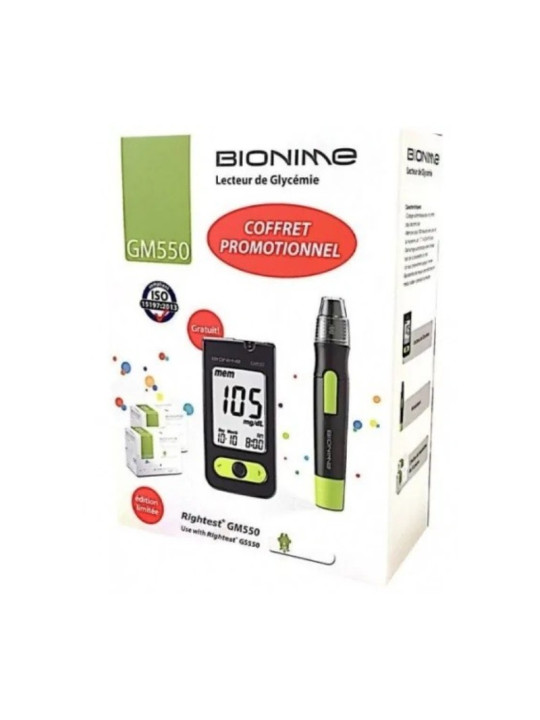 BIONIME  COFFRET LECTEUR +100 BAND REF/GM550-03F