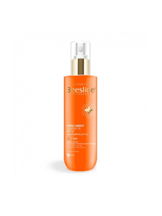 BEESLINE Huile De Bronzage Pure Carrot Suntan Oil SPF 10 200ml