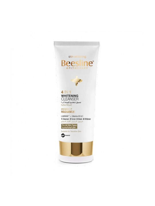 BEESLINE Gel Nettoyant Éclaircissant Visage 4 en1 150ml