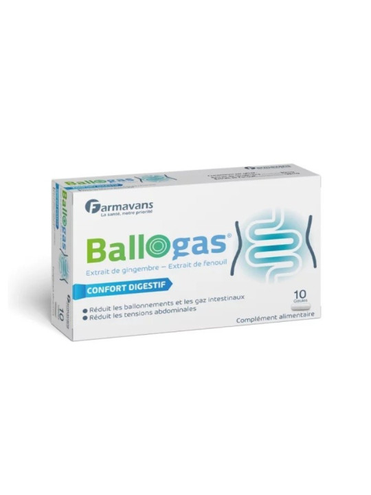 FARMAVANS BALLOGAS BT/10