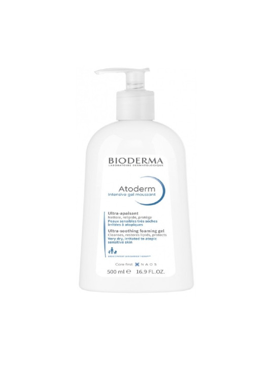 Bioderma Atoderm Intensive Gel Moussant Ultra-Apaisant 500 ml