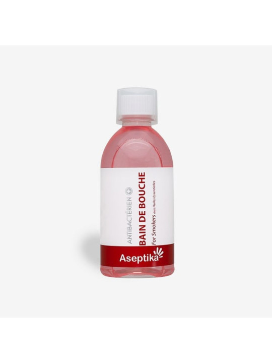 ASEPTIKA BAIN DE BOUCHE FUMEURS (ROUGE) 350 ML