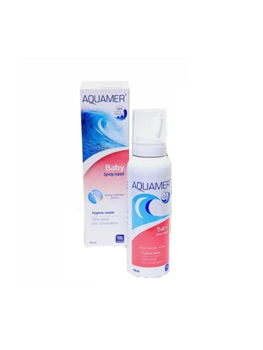 AQUAMER BABY SPRAY NASAL HYPERTONIQUE 100ML