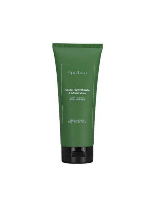 APOTHICA GELÉE HYDRATANTE À L'ALOE VERA CORPS-CHEVEUX& APRÉS BRONZAGE 200ML