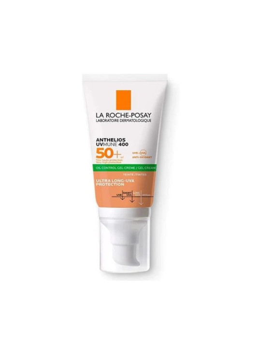 La Roche Posay Anthelios SPF50+ Gel-crème anti-brillance teinté 50ML