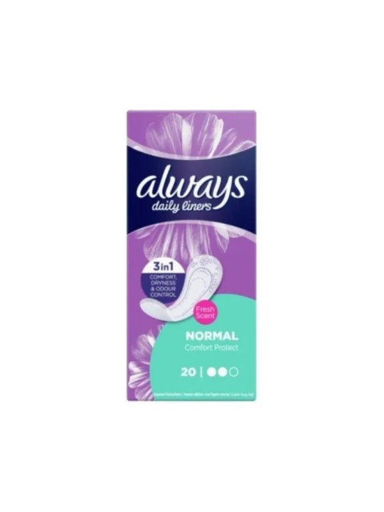 ALWAYS PROTEG SLIP NORMAL FRESH 20PIECES