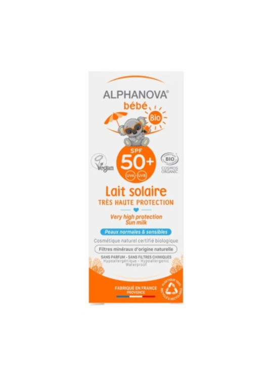 ALPHANOVA LAIT SOLAIRE SPF+ 50GR