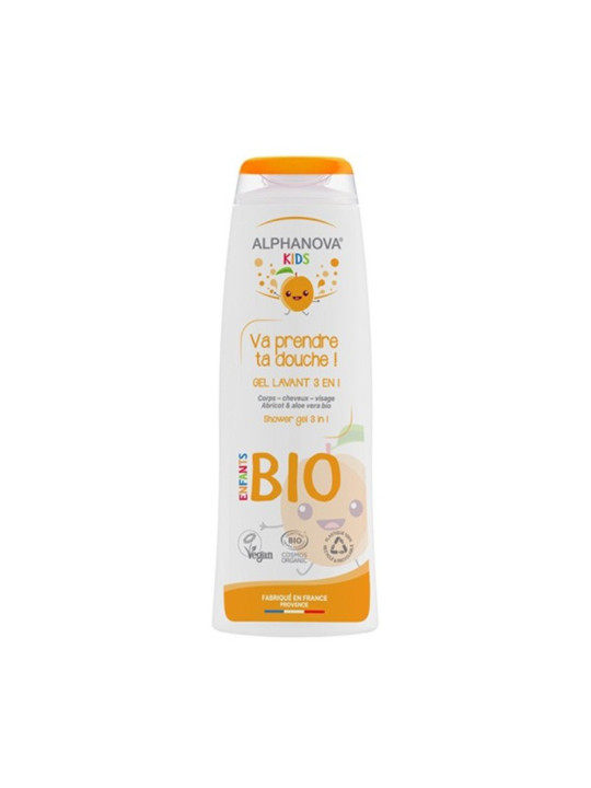 ALPHANOVA GEL LAVANT 3EN1 ABRICOT 250GR