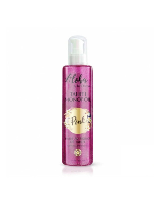 ALOHA  HUILE DE MONOI PAILLETEE PINK 150 ML