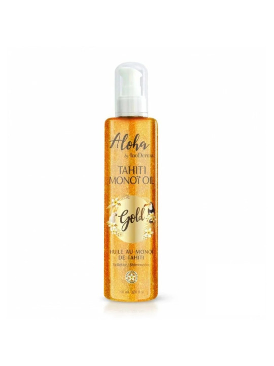 ALOHA  HUILE DE MONOI PAILLETEE GOLD 150 ML