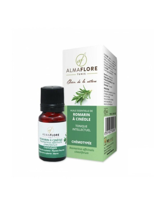 ALMAFLORE HUILE ESSENTIELLE. DE ROMARIN A CINEOL 10 ML