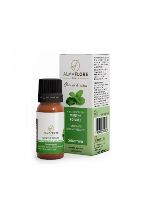 ALMAFLORE HUILE ESSENTIELLE  DE MENTHE POIVRE 10 ML