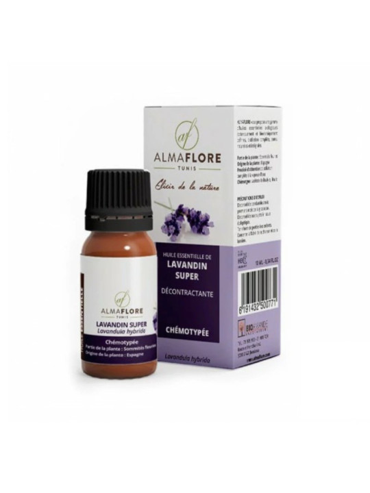 ALMAFLORE HUILE ESSENTIELLE DE LAVANDIN SUPER 10 ML