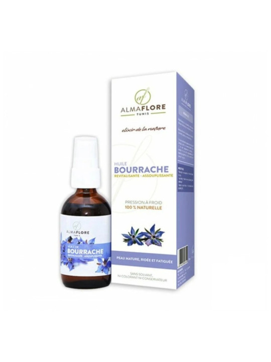 ALMAFLORE HUILE DE BORRACHE 50 ML