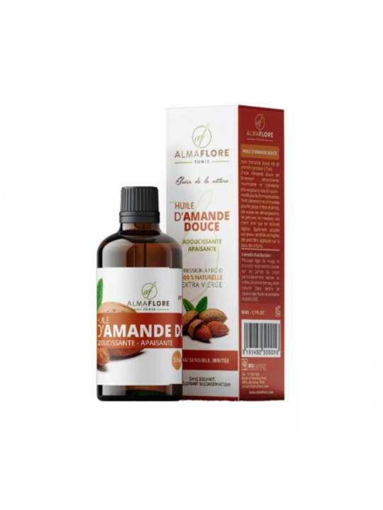 ALMAFLORE HUILE D'AMANDE DOUCE 50 ML