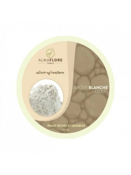 ALMAFLORE ARGILE BLANCHE SURFINE 100 GR