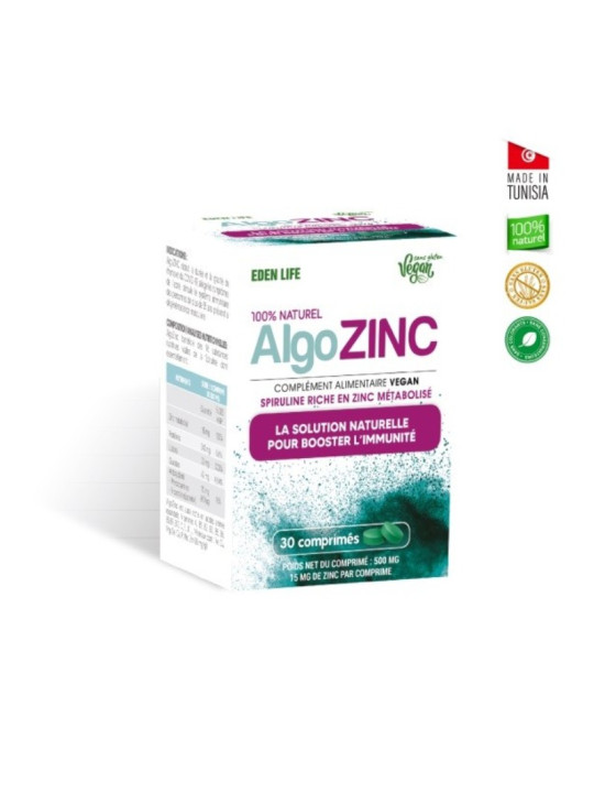 ALGOZINC BT/30 COMPRIMES