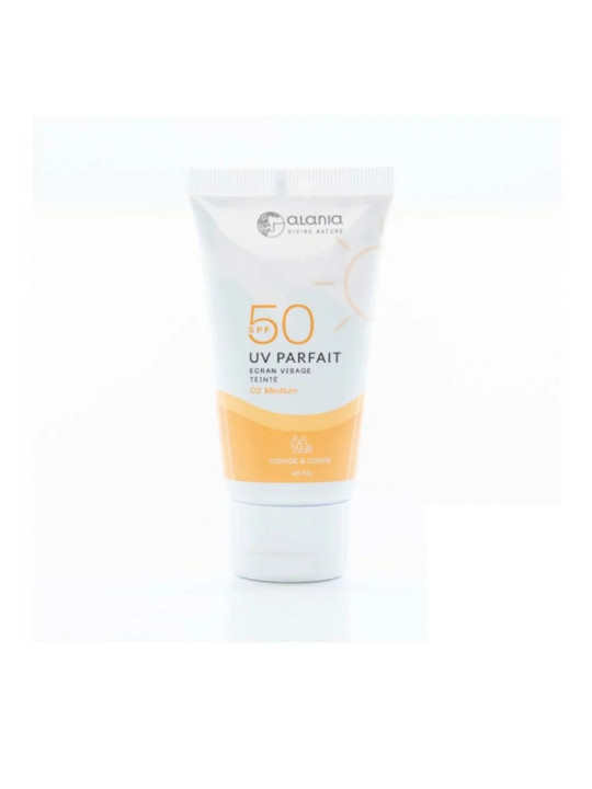 ALANIA uv parfait ecran solaire visage teinte 40ml - 02 medium