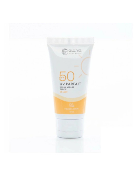 ALANIA uv parfait ecran solaire visage teinte 40ml - 01 light