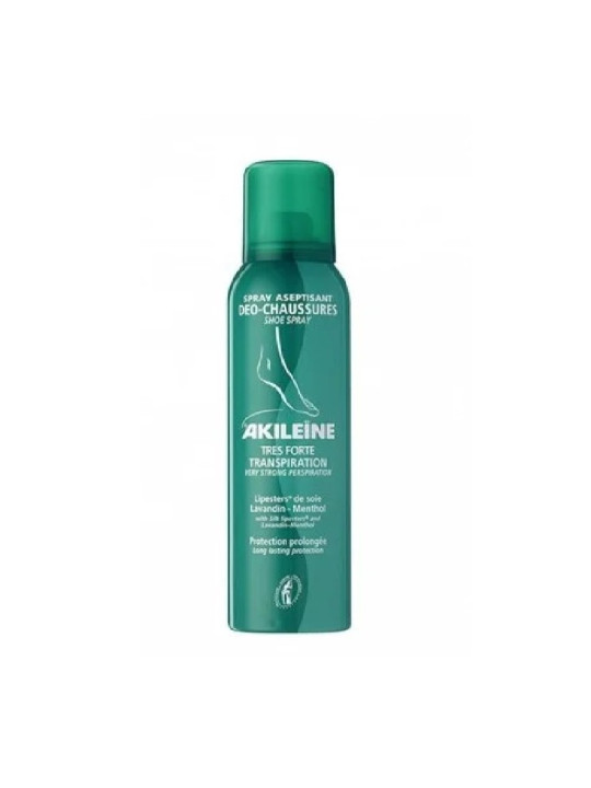 AKILEINE spray aseptisant deo chaussures tres forte transpiration 150ml