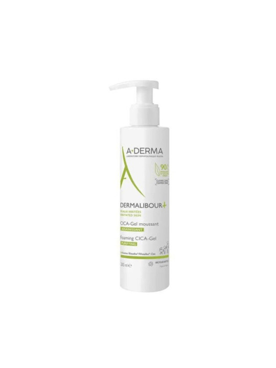 ADERMA DERMALIBOUR+ CICA-GEL MOUSSANT 200ML