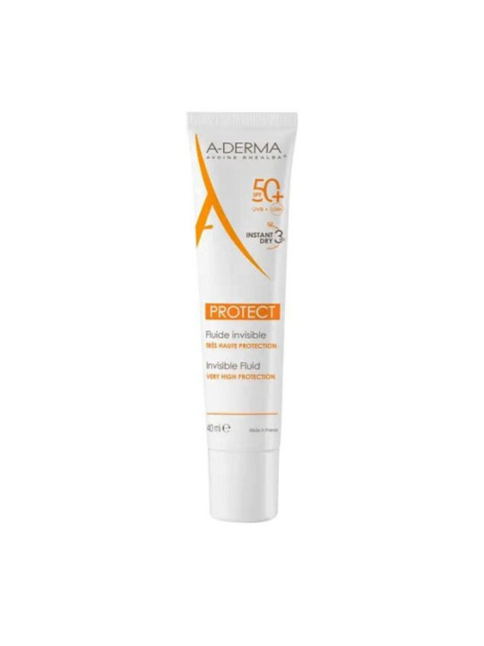 A-DERMA PROTECT FLUIDE INVISIBLE SPF 50+ 40ML