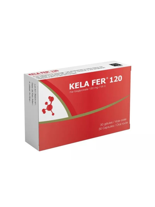 XEN KELA FER 120MG 30 capsules