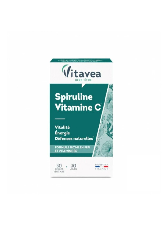 VITAVEA SPIRULINE VITAMINE C 30 Gélules