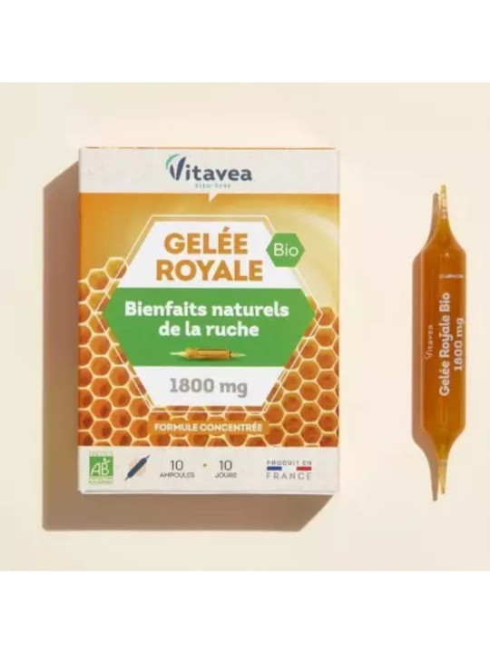 Vitavea Gelée royale BIO Ampoules 1800mg
