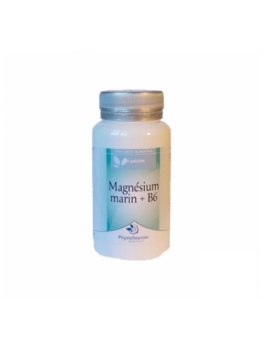 PHYSIOSOURCES MAGNESIUM MARIN + VIT B6 - 60 GELULES