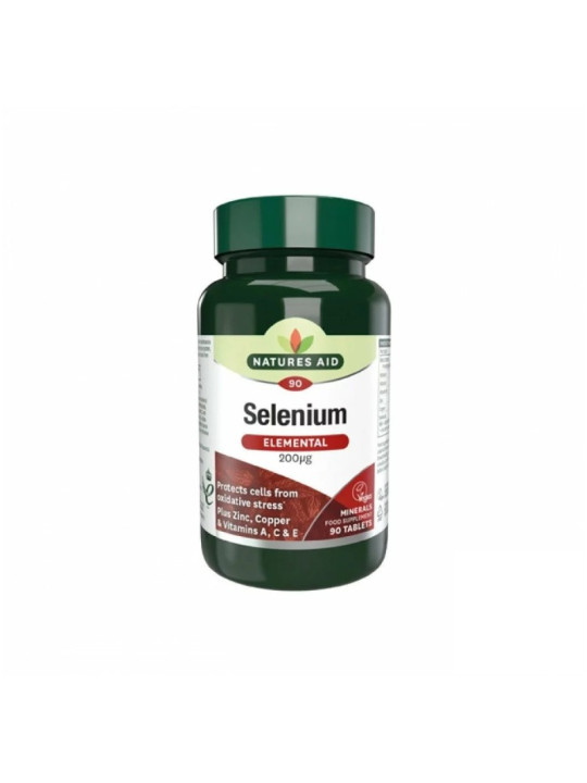 NATURES AID Selenium 90 Gelules