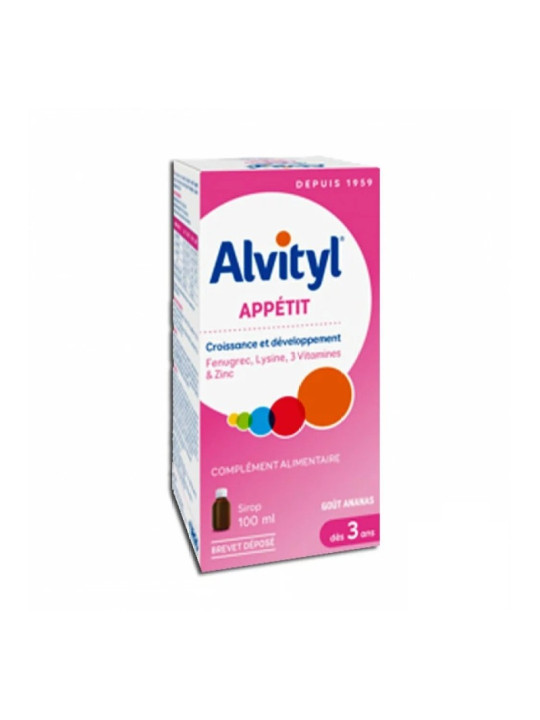 ALVITYL APPETIT SIROP ENFANTS 100ML