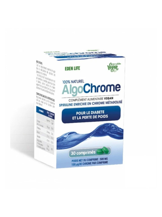 Eden Life AlgoChrome 30 comprimes