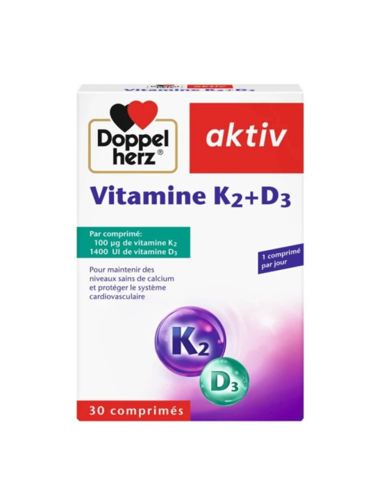 AKTIV VITAMINE K2 + D3 COMPRIMÉS
