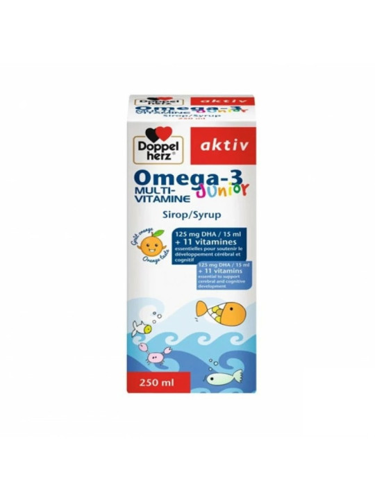 AKTIV Omega 3 Junior Multivitamine Sirop 150ML
