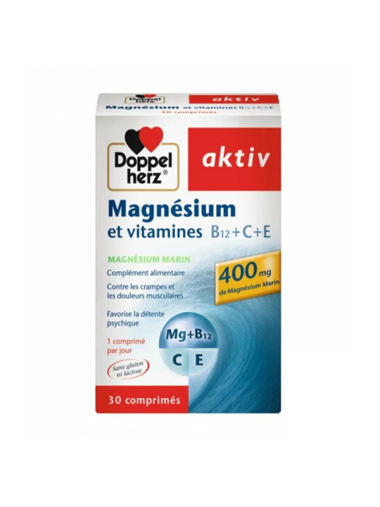 AKTIV MAGNESIUM ET VITAMINES 30 COMPRIMES