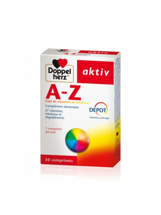 AKTIV A-Z VITAMINES ET MINERAUX 30 COMPRIMES