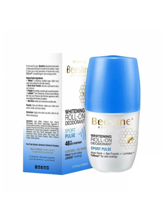 BEESLINE Deodorant Eclaircissant Sport Pulse Roll-On