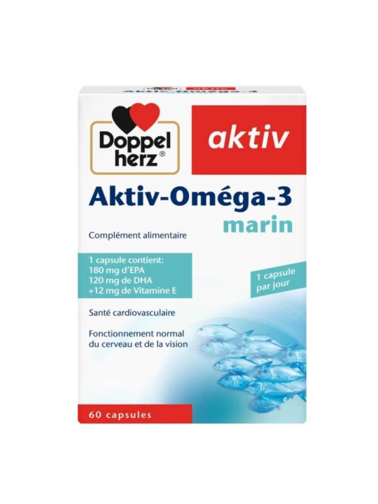 AKTIV OMÉGA 3 1000 - 60 Capsules