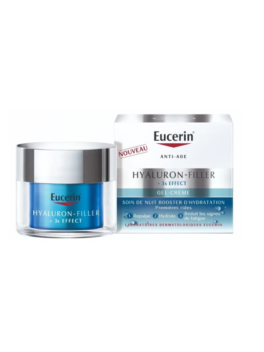 EUCERIN HYALURON-FILLER Gel Cr SOIN DE NUIT 3X EFFECT 50ML
